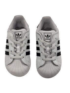 adidas | Shoes | Adidas Girls Sneakers Size 3 Light Gray Color | Poshmark